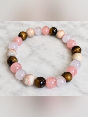 Handcrafted Gemstone Beaded Bracelet